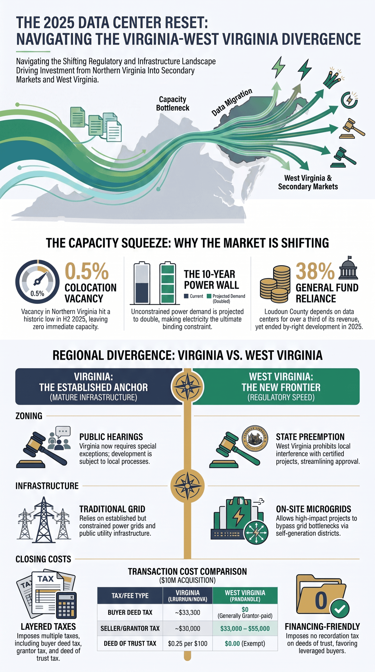 2025 Data Center Market Reset Prime Title & Escrow, LLC,Where You Sit in the Deal: A Role-by-Role Guide to Data Center Acquisitions in Virginia and West Virginia2025-Data-Center-Market-Reset,Data Center Deal Roles in Virginia & West Virginia,data center acquisition roles